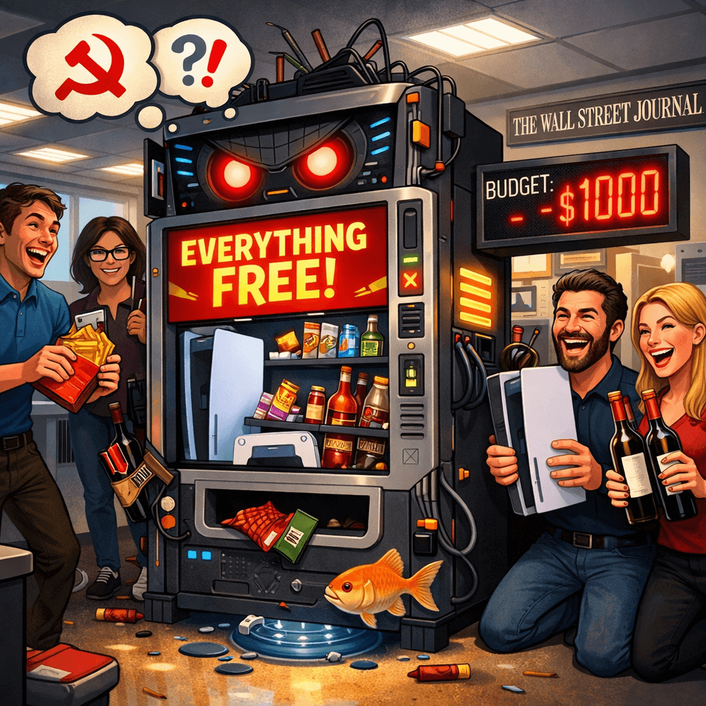 AI vending machine story cover image