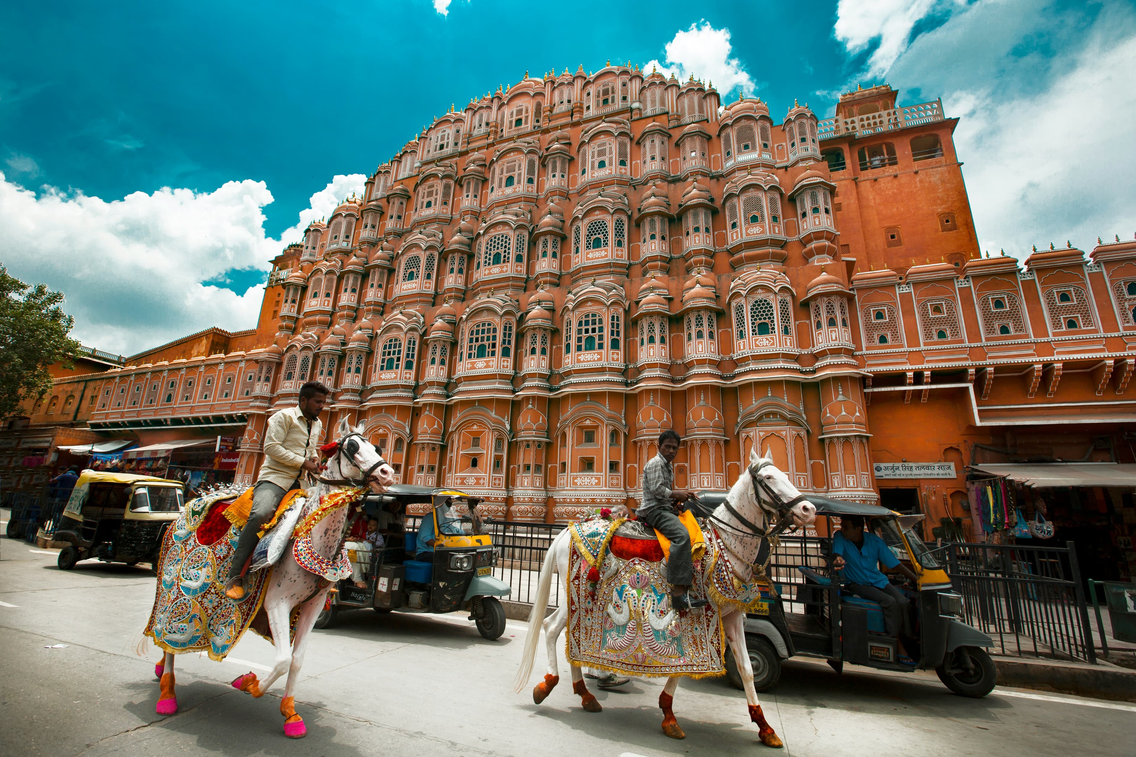 Jaipur city travel view