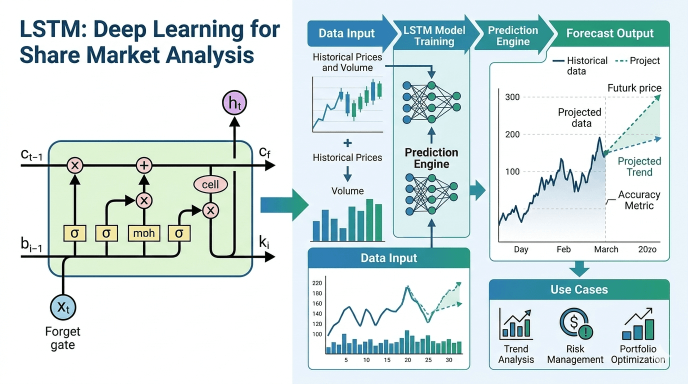 LSTM stock market prediction practical guide cover image