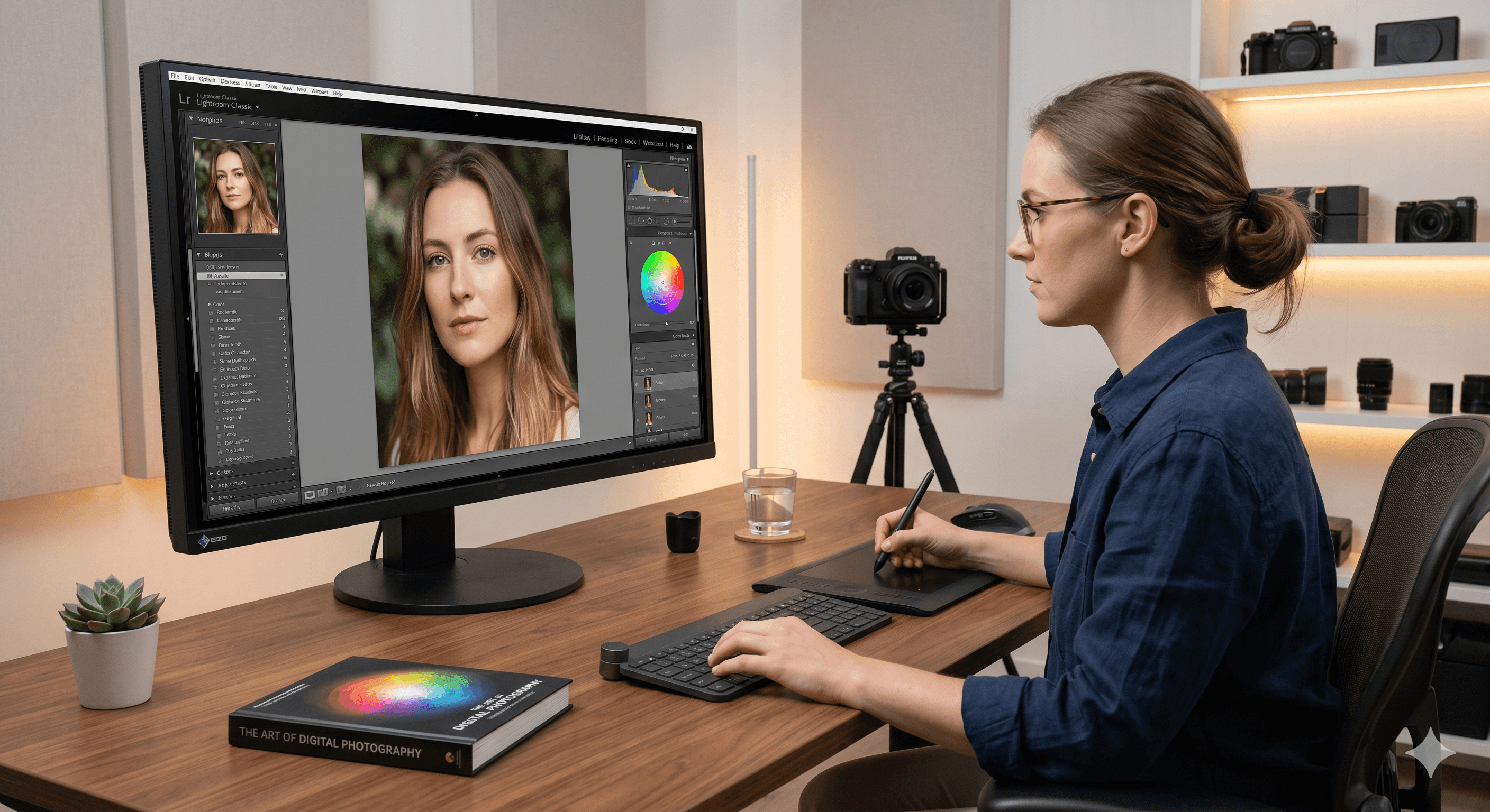 Student photo resize and formatting workflow