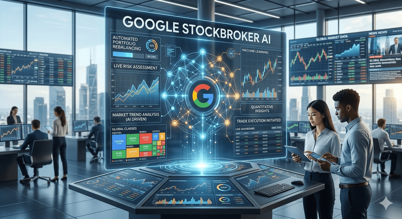 Stockbroker AI competition project cover image